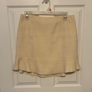 Madewell Cream Skirt